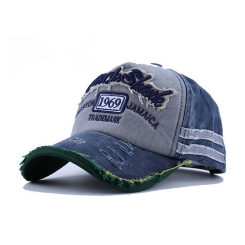 Baseball Cap VINTAGE Distressed SELLER Trucker Style BIKER Retro Adult Size - Picture 12 of 19