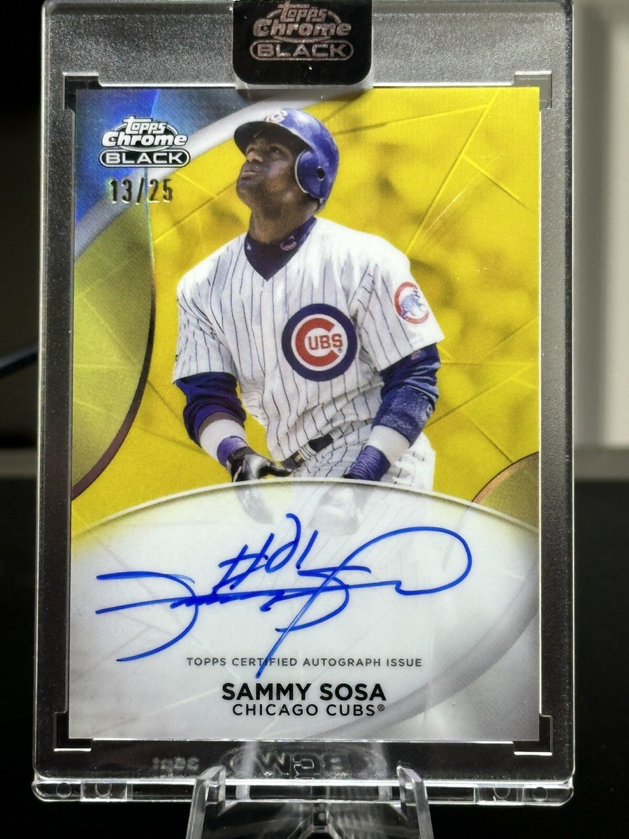 【topps 】 SAMMY SOSA サミー ソーサ AUTO 25シリ Sammy Sosa 2024 Topps Five Star Five Tool Phenom Auto /25