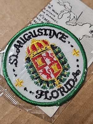 St. Augustine Florida patch Trailblazers  B&B Ent. Made In USA 