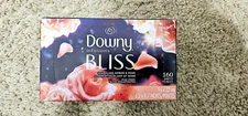 Downy Infusions Bliss Sparkling Amber and Rose Dryer Sheets 160 ct