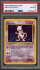 Pokemon Mewtwo Base Set Unlimited Holo Rare #10 PSA 8