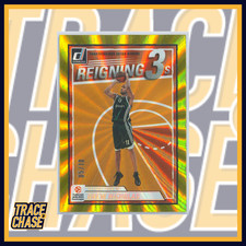2024-25 Panini Donruss EuroLeague BK Drew Nicholas Reigning 3s Gold Laser 05/10