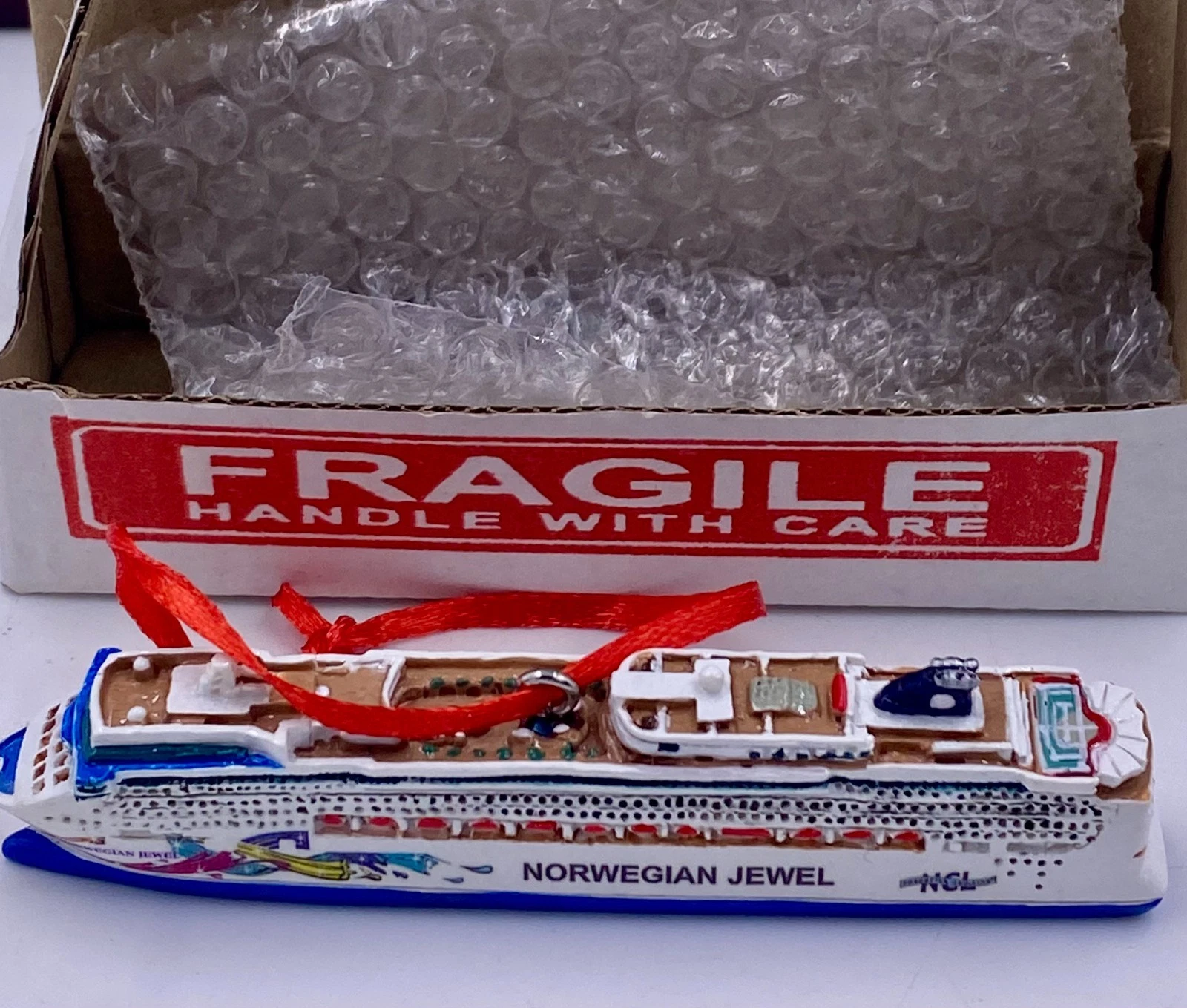 Norwegian Cruise Line - The Norwegian Jewel Replica Christmas Ornament