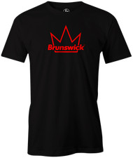 Brunswick Crown Red Line Bowling Tee