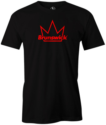 Brunswick Crown Red Line Bowling Tee