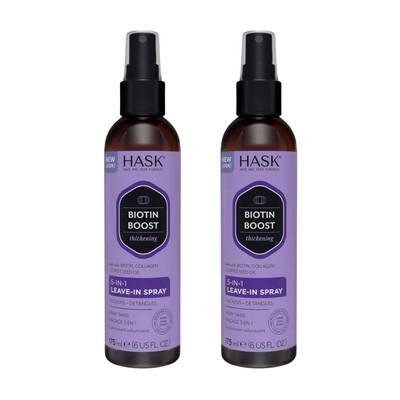 Thickening BIOTIN 5-in-1 Leave In Conditioner Spray for all hair types, color...