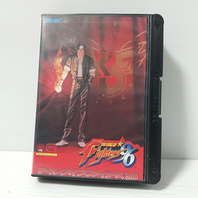 The King Of Fighters 96 KOF96 NEO GEO AES ORIGINAL w/ cartridge case Works fine