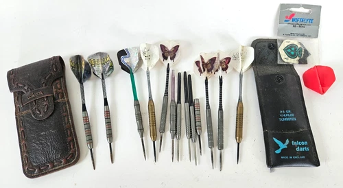 LOT of Various Darts Falcon Tungsten Stems w/ Flights