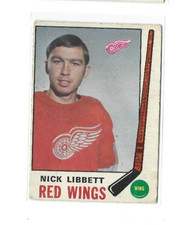1969-70 O-Pee-Chee #162 Nick Libett RC VG