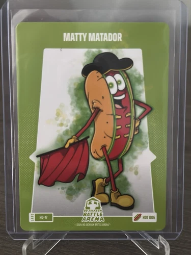 2024 Bo Jackson Battle Arena Hot Dog # HD-17 Matty Matador