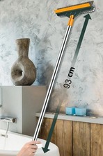 3 In 1 Bathroom Cleaning Brush Long Handle Floor Tile Crevice Scrubber