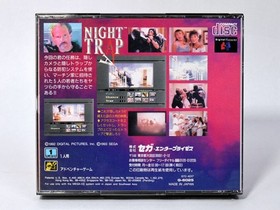 obi Night Trap Mega CD Condition Japan 2g