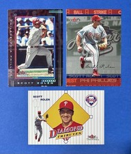 SCOTT ROLEN Fleer 2002 Genuine #97, 2003 Ultra #211, and 2001 Tradition #17
