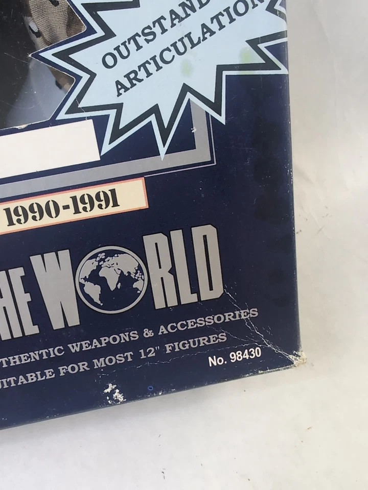 Novo: Soldiers Of The World 98430 RTO Desert Storm 90-91 Exército dos EUA escala 1/6, novo na caixa - Imagem 3 de 4