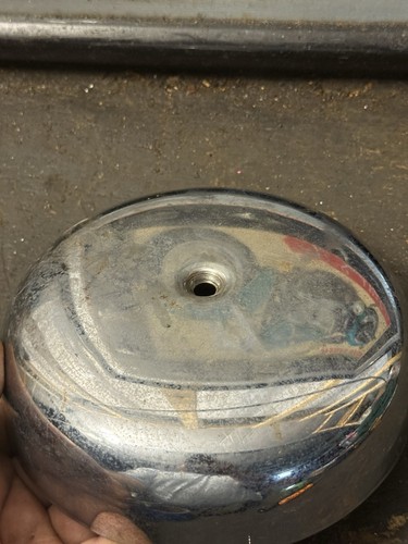 Harley Panhead Flathead Knucklehead Shovelhead Chopper 7 Cleaner Cover 297g - Picture 5 of 8