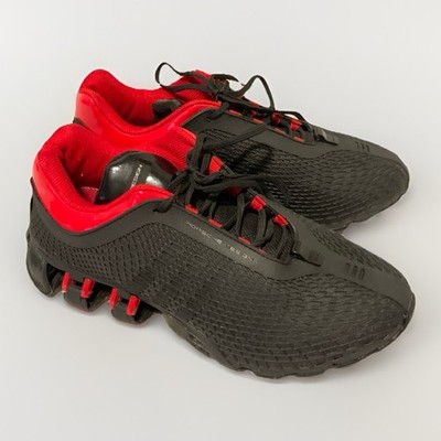 Porsche Design X ADIDAS Black & Red Bounce Training Sneakers US 7