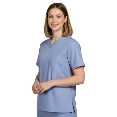 Unisex medizinisches Peeling Top Krankenpflege Krankenhaus Uniform Arzt Gesundheitswesen Tunika