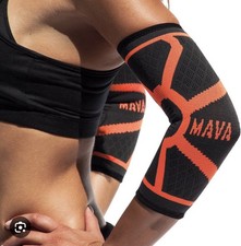 New Mava Sports Elbow Brace - Elastic Support Sleeve Size Small