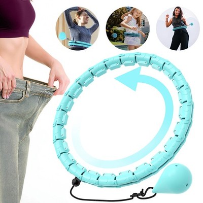 Fitness Reifen Gewichteter Hula Hoop Hula Hoops mit Gewichtsball zum Abnehmen