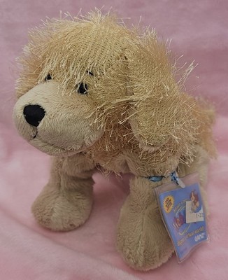 GANZ Webkinz NWT Plush Toy GOLDEN RETRIEVER HM010 New With Sealed Code Play Tag