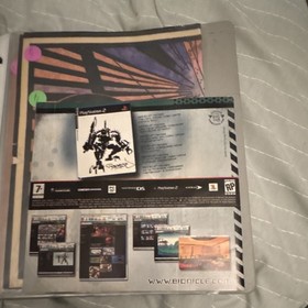 LEGO BIONICLE Vezon & Fenrakk 8764 Illustrated Booklet Instruction Manual