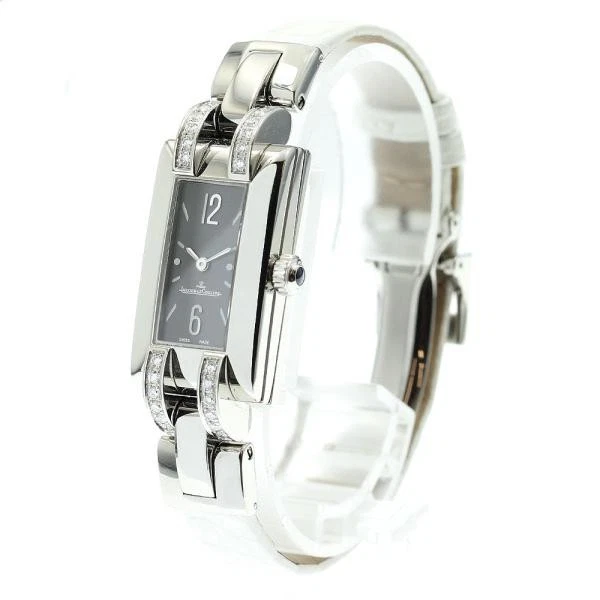 Jaeger LeCoultre — Jaeger-LeCoultre Ideal 460.8.86/G4608571 17mm Gray Dial Manual Wind Watch #C6895