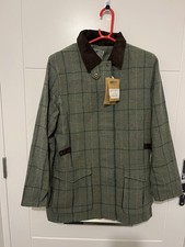Hoggs of Fife Roslin Ladies Technical Tweed Field Coat in the autumn Uk 14