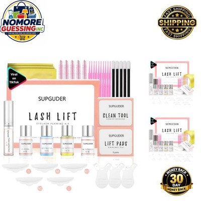 Semi-Permanent Eyelash Perming Kit - Includes Accessories for Effortless Lifting