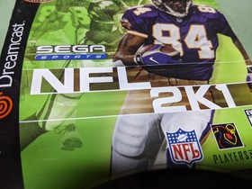 NFL 2K1 [Sega All Stars] Sega Dreamcast Complete in Box