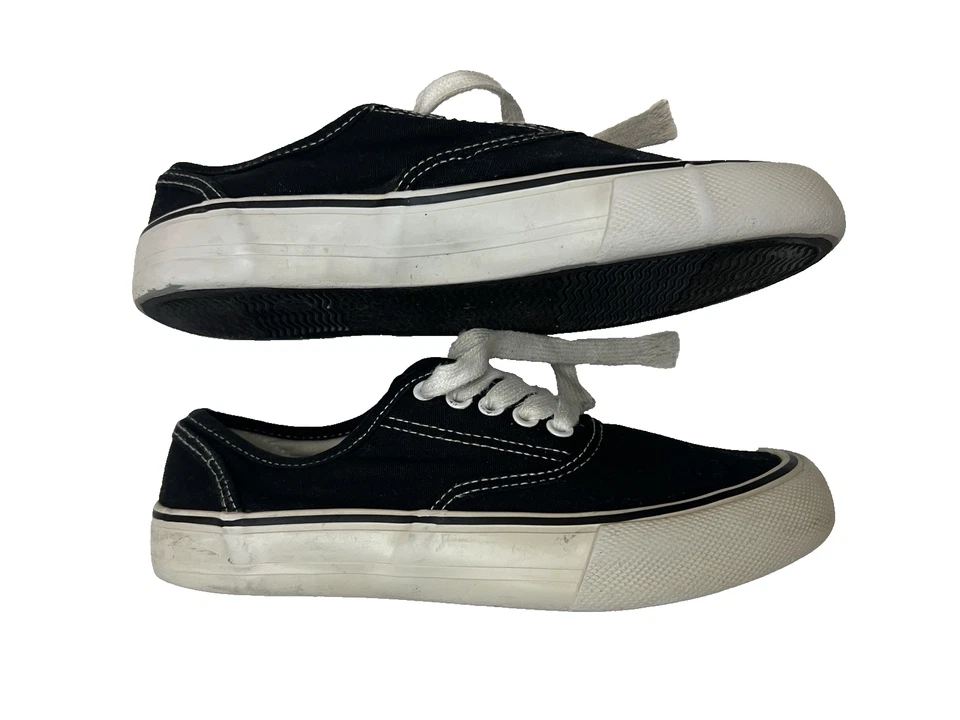 Mossimo Supply Co. Shoes Youth Kids Sneakers Size 5 6 Athletic Footwear Black - Изображение 4 из 4