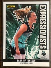 2025 Panini Instant WNBA Expressionists #EXP-3 Sabrina Ionescu New York Liberty