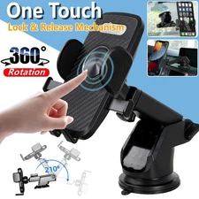 Universal 360° Car Cell Phone Holder Windshield Dashboard Dash Mount For iPhone