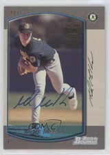 2016 Topps Archives Signature Series All-Star Buybacks /7 Mark Mulder Auto b8h