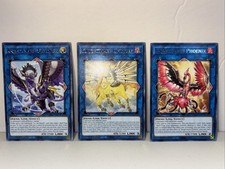 Knightmare UNICORN PHOENIX GRYPHON GEIM-EN050 EN051 EN041 Rare 1st Ed LP Yugioh