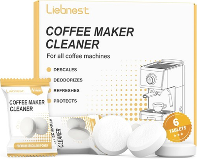 #ad #ad 6 Count Coffee Maker Cleaner amp; Descaler Tablets Effective Cleaning Coffee Pot C $10.75