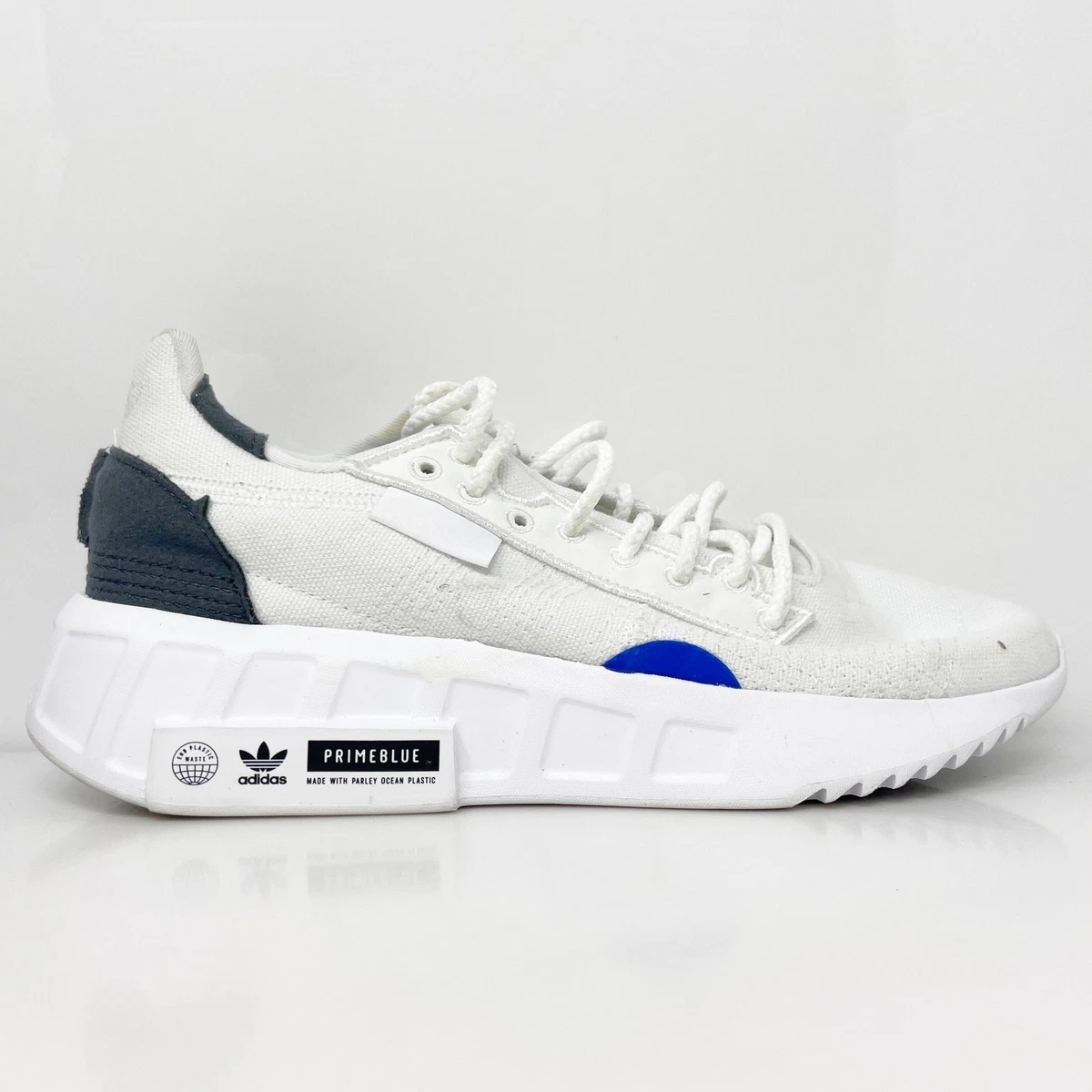 Adidas Originals Geodiver Primeblue Men Black White FX5080 Men’s Size 12 Adidas Mens Geodiver Primeblue Sneakers Black/White main image 2