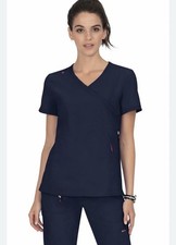 Koi Lite S Petite Mechanical Slim Fit Navy Scrub Set