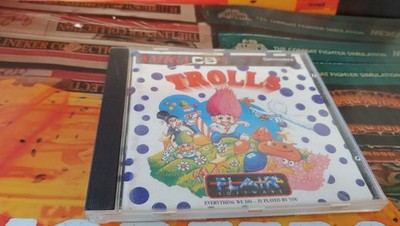 Trolls (Flair) Commodore Amiga CD 32 (CD-Rom, Manual, Case) works 32-bit