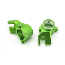 Treal X0039W6Q2D Aluminum Front Steering Blocks Knuckles (Green) for Traxxas ...