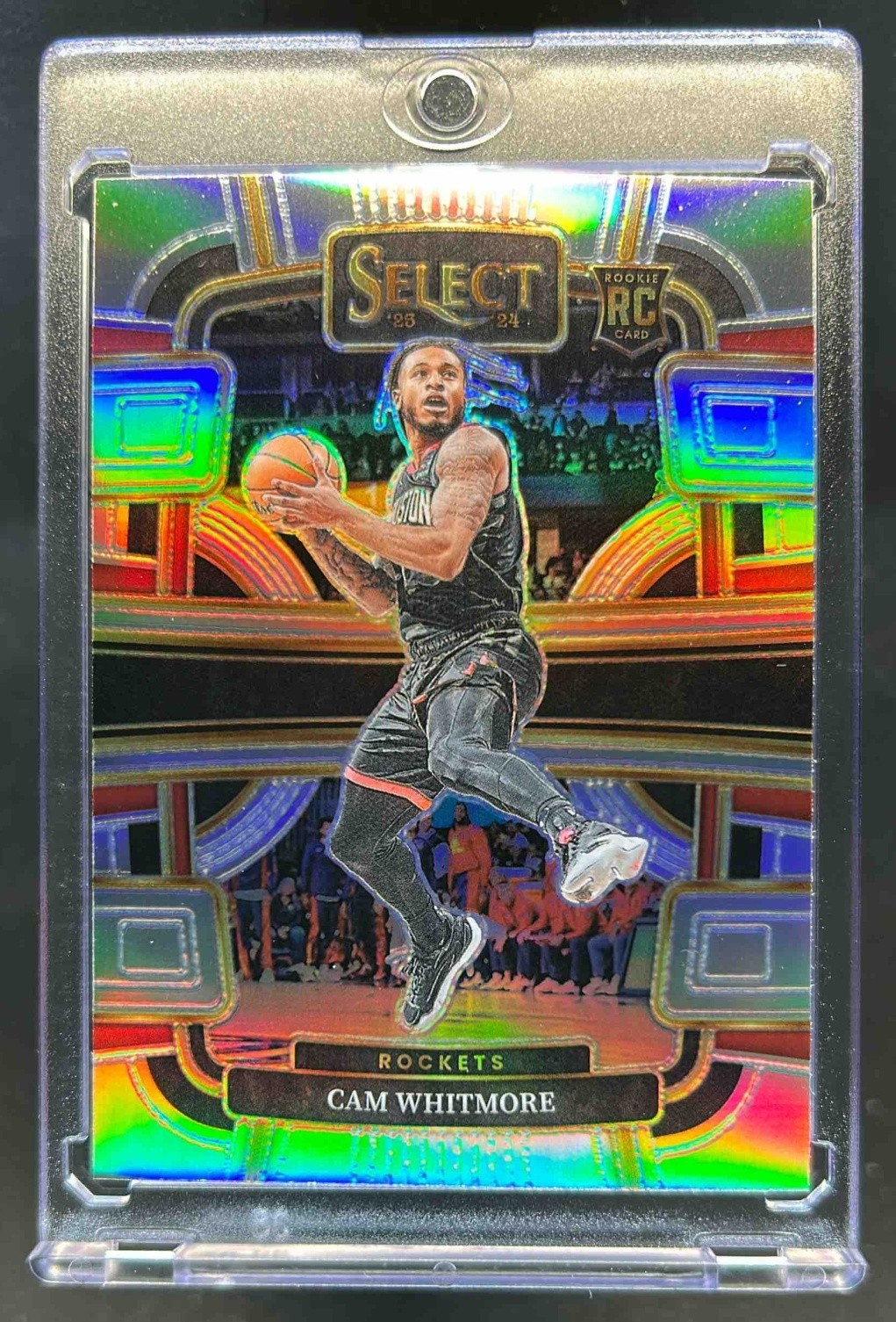 2023-24 Select Cam Whitmore RC Silver Prizm Concourse #69 Rockets