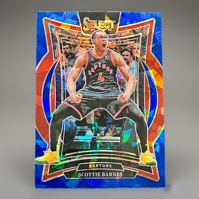 Scottie Barnes Blue Ice Prizm Concourse Level 2024-25 Panini