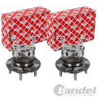 2X Febi RADLAGER-SATZ Hinten Beidseitig Passend FÜR Chevrolet Cruze Orlando