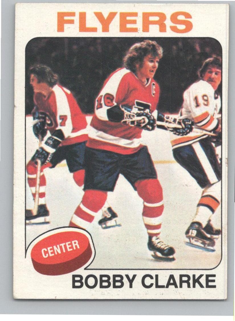 1975-76 Topps #250 Bobby Clarke Philadelphia Flyers