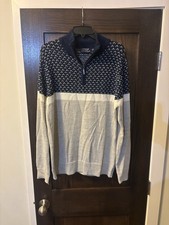 Jeremy Argyle Men s Wool Blend Colorblock Qua...