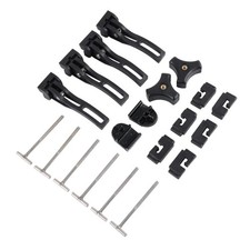 DICMIC Truck Tonneau Cover Replacement and Accessories Part Kit 4x Rear Clamp