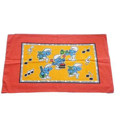 Schlumpf Schlümpfe Bettwäsche Kinder 90x130 cm / 40x60 cm Vintage