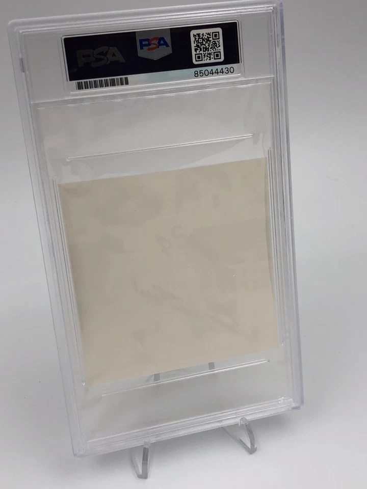 WILLIE MAYS AUTO PSA Authentic Signed 3.5x3.5" PHOTO large slab GIANTS HOF PSA 9 - Image 4 of 4