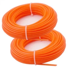 Grass Trimmer Line .095'' Weed Wacker Eater String 98ft x 2 Rolls String Trimmer