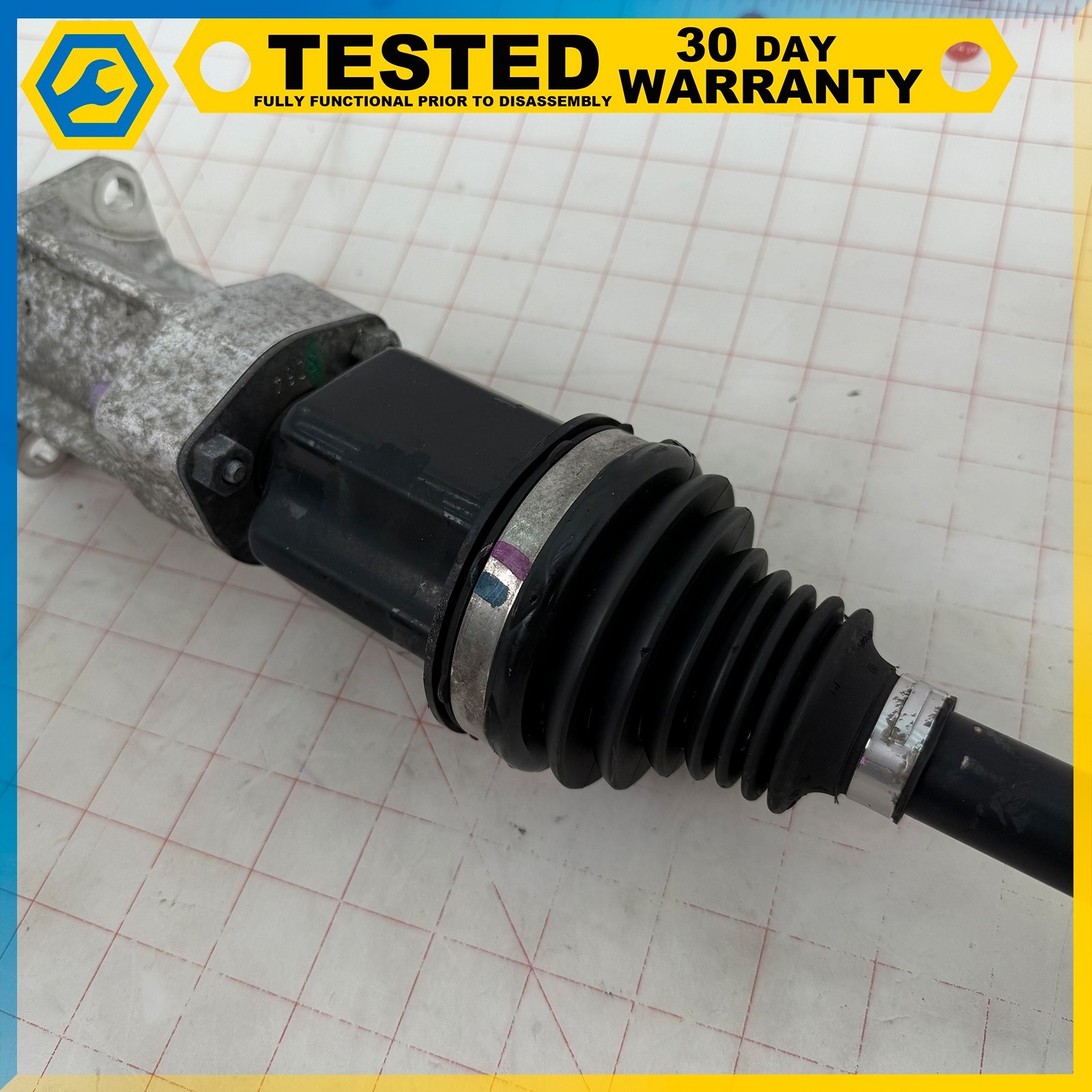 14-24 MASERATI GHIBLI FRONT LEFT DRIVER SIDE AXLE SHAFT HALFSHAFT OEM