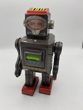 Horikawa Space Scout Secret Weapon Tin Toy Robot Japan Rare 60 s With Box